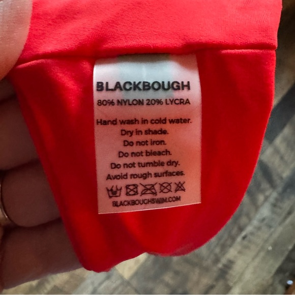 Blackbough Vibrant Red Bikini Top - Picture 6 of 6